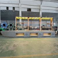 Vitrine Réfrigérée Commerciale Wiberda Star Hotel Buffet Bar avec Éclairage LED, Isolation Thermique et Maintien au Frais pour Restaurant de Guangzhou