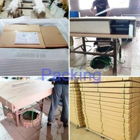 Table de ping-pong Konford personnalisée, support de jeu élégant, MDF peint, pliable, réglable en hauteur, tables de tennis de table avec accessoires