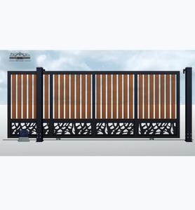 Vlla <span class=keywords><strong>privé</strong></span> personnalisé porte coulissante <span class=keywords><strong>immobilier</strong></span> <span class=keywords><strong>jardin</strong></span> clôture électrique porte - Product Image 1