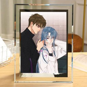 Cadre photo en verre cristal A4 6 pouces personnalisé en usine, cadre créatif pour certificat, mariage, fête, présentation - Product Image 6