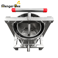 Nouvelle Presse à Cire Menger Bee WP-8 à Double Barillet en Acier Inoxydable, Extracteur de Miel Manuel, Équipement de 10 L, Stock Entrepôt Américain