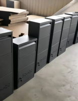 Boîte aux lettres extérieure étanche antivol en acier inoxydable thermolaqué sur pied pour bureau de poste, appartement et livraison express