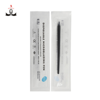 Stylo Microblading jetable OEM Nami noir mat, 50 pièces, outils à main pour la formation des enseignants