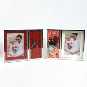 <span class=keywords><strong>Cadre</strong></span> <span class=keywords><strong>photo</strong></span> LED personnalisé pour cadeau d'anniversaire de mariage avec sublimation de fenêtre de 90 jours - Product Image 6