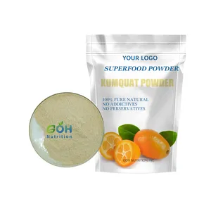 GOH Manufacturer Supply Food Grade Spray Dried Fruit Calamansi Powder Kumquat Powder