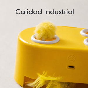 Nuevo Juguete Eléctrico para Gatos, Caja Mágica en Forma de Queso Resistente a Mordeduras, Diseñado para Juegos <span class=keywords><strong>Interactivos</strong></span> - Product Image 2