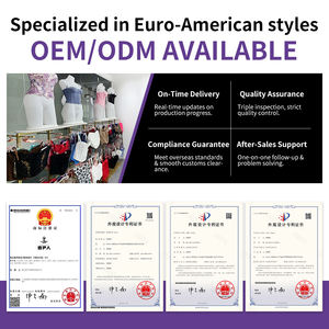 Top Modellante da Donna in Spandex Traspirante, Corsetto Modellante con Bordo in <span class=keywords><strong>Pizzo</strong></span>, Tessuto Pettinato, Livello di Controllo Forte, Vendita all'Ingrosso - Product Image 6