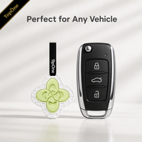 Usine Directe Logo Personnalisé Carte Parfum Auto Suspendue Gypse Rechargeable Aroma Longue Durée