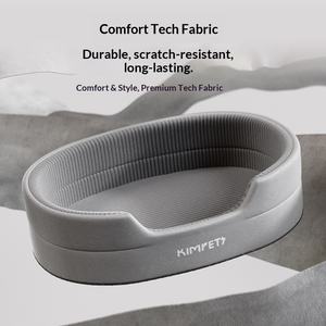 Grand lit pour <span class=keywords><strong>chien</strong></span> lavable, lit orthopédique apaisant en forme de donut avec coussin d'hiver amovible, grotte pour animaux de compagnie en peluche douce toute saison jusqu'à 90 lbs - Product Image 4