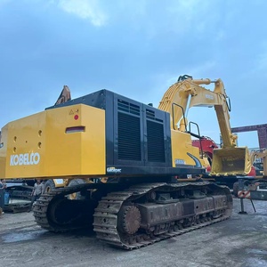 Prix avantageux : Excavatrice sur chenilles Kobelco SK850 de 85 tonnes, d'occasion, faible consommation de carburant, moteur Isuzu, boîte de vitesses, pompe PLC, roulement – En vente - Product Image 5