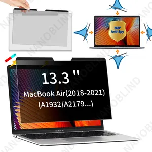 Pantalla de privacidad de 4 vías 13 14 15 16 pulgadas Protector DE PANTALLA DE PRIVACIDAD magnético para MacBook Anti Glare Anti Spy Laptop Filtro de privacidad