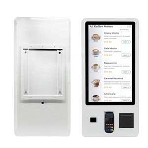 32 Inch Treo Tường Nhà Hàng Tương Tác Cảm Ứng Tự Bán Lẻ Quảng Cáo Kỹ Thuật Số Để Hiển Thị Hệ Thống Android <span class=keywords><strong>Kiosk</strong></span> - Product Image 3