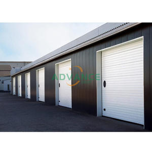 Porte industrielle basculante, Porte industrielle sectionnelle en acier sandwich de Guangzhou, Porte industrielle sectionnelle en acier sandwich de Guangzhou - Product Image 2