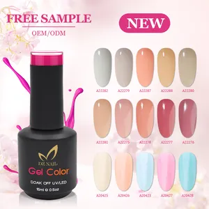 DZ Nail OEM High Quality professional permanent nail polish private label nail supplier 2770 Colors Step Uv Gel Polish set