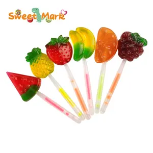 Hot sale lollipop wholesale candy sweet lollipops healthy fruit sugar