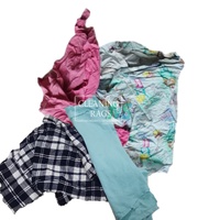 Sacs en coton 100% recyclé, chiffons d'essuyage en tissu recyclé mélangé industriel