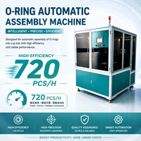 Machine d'assemblage automatique de couvercles et d'anneaux d'étanchéité pour tasses XUNNUO avec moteur PLC et efficacité moteur, garantie 1 an