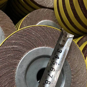 Cina rotore 6 "alluminio ossido Interleaf rotella per macinazione in acciaio inox metallo lucidatura mandrino girante mola - Product Image 1