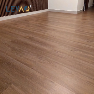 Revêtement de sol SPC moderne européen en vinyle écologique de 5 mm, imperméable, à clic, avec IXPE pour salle de sport, salle de bain, hôpital, atelier, cuisine - Product Image 1