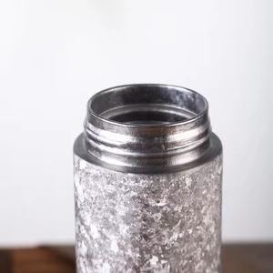 <b>Large</b> Capacity 500ml Pure Titanium Double Vacuum Insulated <b>Cup</b> Tea Separation Portable Stainless Steel Tumbler - Product Image 6