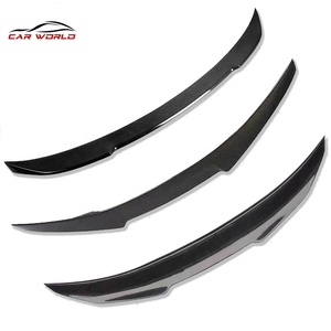 For M3 F80 M4 F82 2014-2018 Body Kit Accessory New Carbon Fiber Rear Spoiler with Tow Hook Tail <b>Wing</b> Back Trunk - Product Image 6