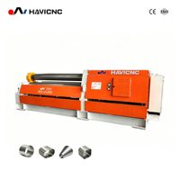 Machine à rouler les tôles automatique haute précision à 4 rouleaux avec système CNC PLC pour le pliage de l'acier