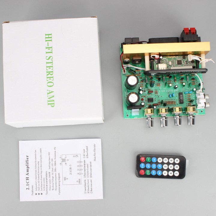 Placa de despliegue de Bluetooth 2.1 función múltiple TF / u / FM / aux