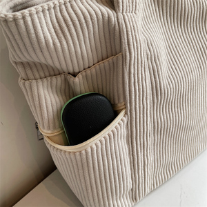 Bolso de Hombro de Alta Calidad, Bolso Tote de Gran Capacidad para Mujer, Bolso de Viaje Moderno y Ligero, Material de Fieltro - Product Image 6