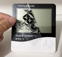 Tren Terbaru Timer Memasak Mini dengan Layar LCD Plastik ABS, Termometer, Bertenaga Baterai, Waktu Tetap 1-6 Jam untuk Penggunaan Dapur