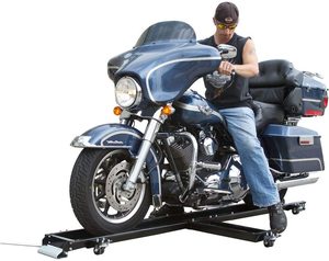1250LBS Rueda Cuña Estacionamiento Mover Herramienta Rueda Dolly Motocicleta Dolly Centro Soporte Móvil Motocicleta Soporte Móvil - Product Image 6