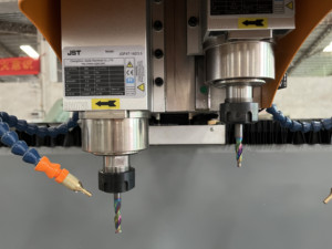 <span class=keywords><strong>CNC</strong></span> nhôm hồ sơ khoan và máy phay cho cửa ra vào bản lề và cửa sổ - Product Image 5