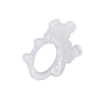 Jouet de dentition en silicone pour bébé nouveau-né, apaisant les gencives, doux, facile à saisir, jouet à mâcher pour soulager les poussées dentaires, pour la maison et les voyages
