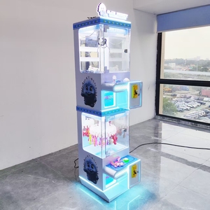 Máquina de Juego Dos en Uno con Pinza de Garras, Máquina Expendedora Comercial de Regalos Operada con Monedas, Equipo de Arcade con Luz - Product Image 6