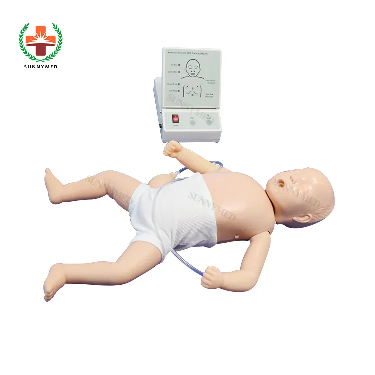 SUNNYMED SY-N035 Model Maneken CPR Bayi Neonatal Diskon Besar untuk Penggunaan Sekolah Sains Medis