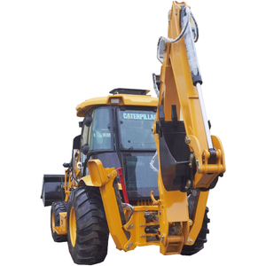 La retroexcavadora usada más barata Caterpillar 420F 420F2, horas de trabajo cortas de segunda mano, cargadora de excavadora Cat 420F en garantía - Product Image 1