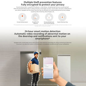 Original para <span class=keywords><strong>Xiaomi</strong></span> Smart Doorbell <span class=keywords><strong>3S</strong></span> 2K Ultra HD Night Vision Security Video Doorbell Batería larga AI Human Recognition IP65 - Product Image 6