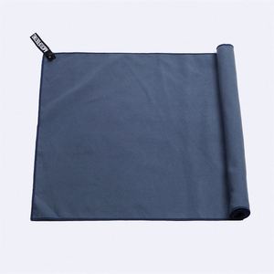 Serviette de sport en microfibre gaufrée avec logo brodé personnalisé - Légère, portable, séchage rapide, rafraîchissante, unie, pour adulte - Product Image 2