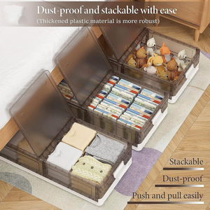 Drawers Newly Designed Plastic Storage <b>Boxes</b> Bins Carton Single Foldable Multifunction Clothing Food Bathroom <b>Bedding</b> Organizer - Product Image 3