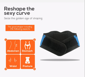 Miễn Phí Mẫu Unisex Tùy Chỉnh Tập Thể Dục Thoáng Khí Eo Tông Đơ Neoprene Thấp Hơn Lại Brace Eo Huấn Luyện Viên Thắt Lưng Eo Hỗ Trợ Vành Đai - Product Image 5