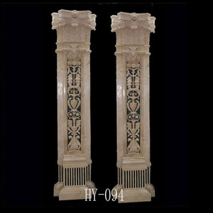 Fabrieksprijs Marmeren Pilaren Vierkant Wit Marmeren Pilaar Rond Marmeren Pilaarontwerp - Product Image 3