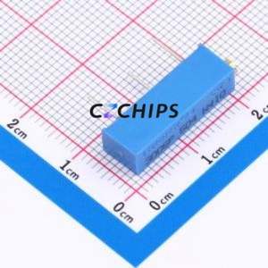 3006P-504-LF Adjustable <b>Resistor</b> / Potentiometer Through hole Component (THT)-3P,6.8x4.7mm <b>Resistor</b> 500kOhm 10% 750mW 250ppm/ - Product Image 1