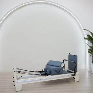 Machine d'exercice de remise en forme Studio Core Training, multi-usage, en bois, <span class=keywords><strong>professionnelle</strong></span>, commerciale, Reformer Pilates à piste complète - Product Image 1