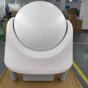 Litière automatique pour chat KittyBOT Premium en gros, design grain de bois, facile à nettoyer, contrô<span class=keywords><strong>le</strong></span> des odeurs, grande capacité, faible hauteur - Product Image 2
