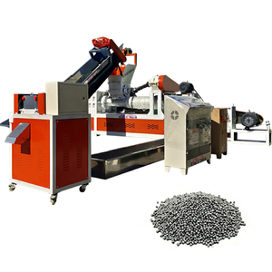 Machine de granulation de plastique recyclé EPS à fusion à chaud pour HDPE PP PC PA PPR, entraînement motorisé, haut rendement 200-1000 kg/h, garantie 1 an - Product Image 1