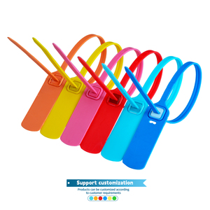 Tamper Bằng Chứng Dùng Một Lần Kéo Chặt Chẽ 40Cm Trailer Vận Chuyển <span class=keywords><strong>Container</strong></span> Ổ Khóa An Ninh Tag Nhựa Con Dấu Cho Xe Tải Trung Tâm Trailer - Product Image 1