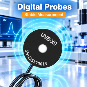 Radiomètre UV Linshang LS125 avec sondes interchangeables pour la mesure des rayons ultraviolets et de la lumière bleue de 210 à 490 nm - Product Image 6