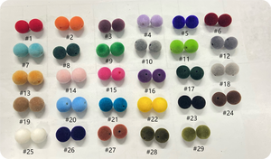 Ingrosso 500 pz Sacchetto <span class=keywords><strong>Perline</strong></span> Acriliche Vellutate da 10mm, Accessori Fai da Te Fatti a Mano, <span class=keywords><strong>Perline</strong></span> Rotonde in Plastica Vellutata, Materiale per la Realizzazione di <span class=keywords><strong>Borse</strong></span> - Product Image 2