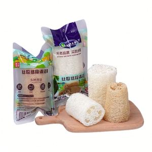 Esponja de Luffa Natural para Cocina, Esponja para Lavar Platos, Esponja Exfoliante para Baño y Ducha, Esponja Corporal Exfoliante - Product Image 4