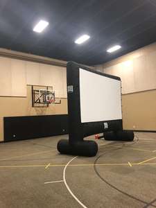 Écran de cinéma gonflable extérieur de 20 pieds, écran de projection gonflable, écran de cinéma gonflable, écran de projection de films gonflable - Product Image 5