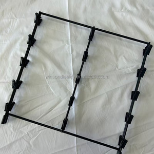 Winsondisplay Retail <b>Display</b> Strips Hanging Merchandise Snacks Metal <b>Display</b> Clips with 12 Spring <b>Hooks</b> Easy Installation - Product Image 1